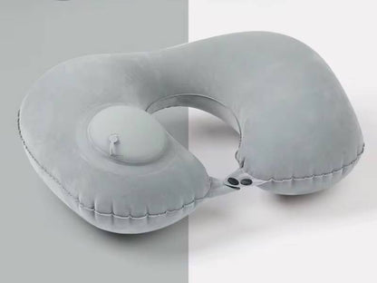 inflatable travel neck pillow