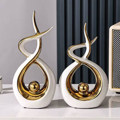 Ceramic decors pairs