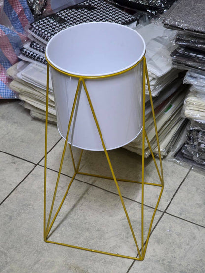 Nordic Geometric metal iron flower pot