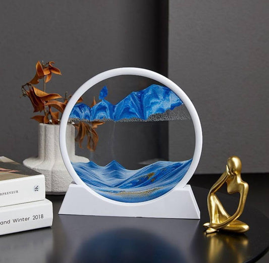 Lightless 3D quick sand desktop decor