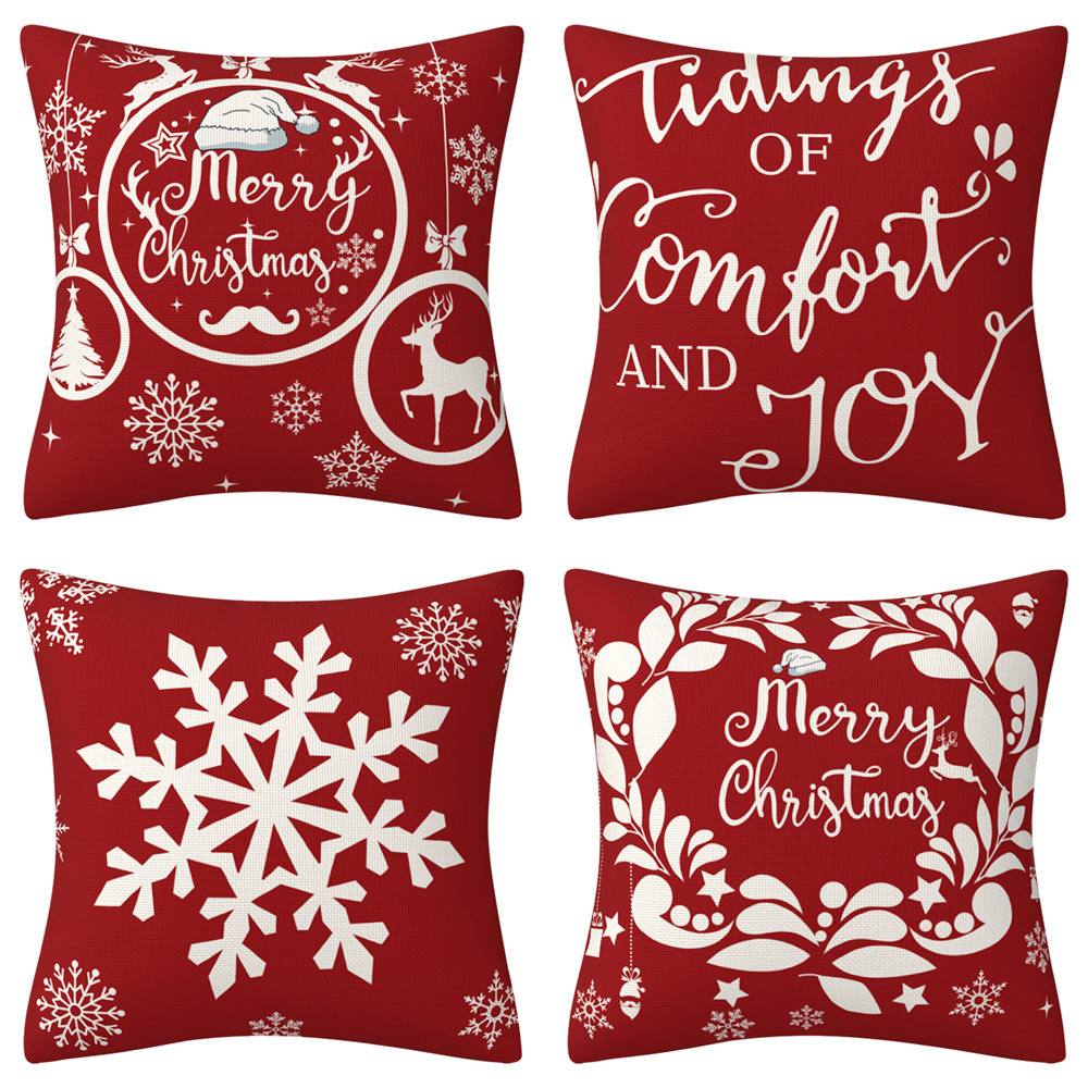 Decorative Christmas Throw Pillow Covers