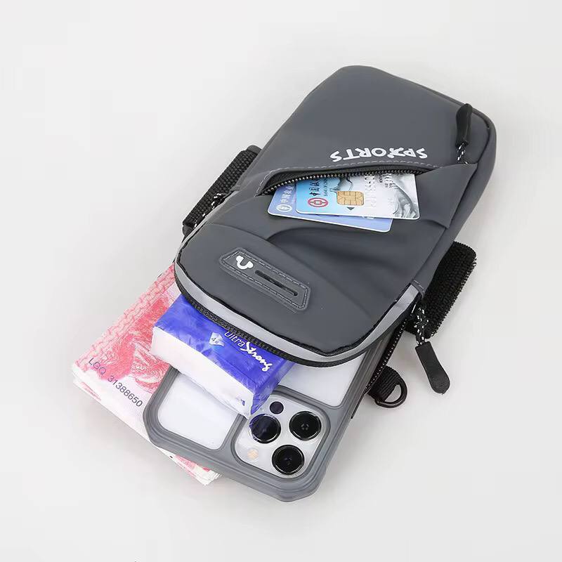 Crossbody Bag for Men and Women Sports Fitness Mobile Phone Storage Bag
