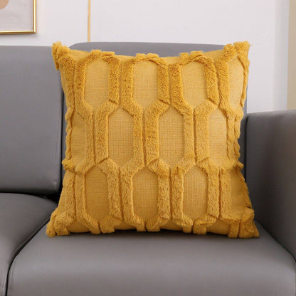 Soft Solid Fluffy Cushion Cover