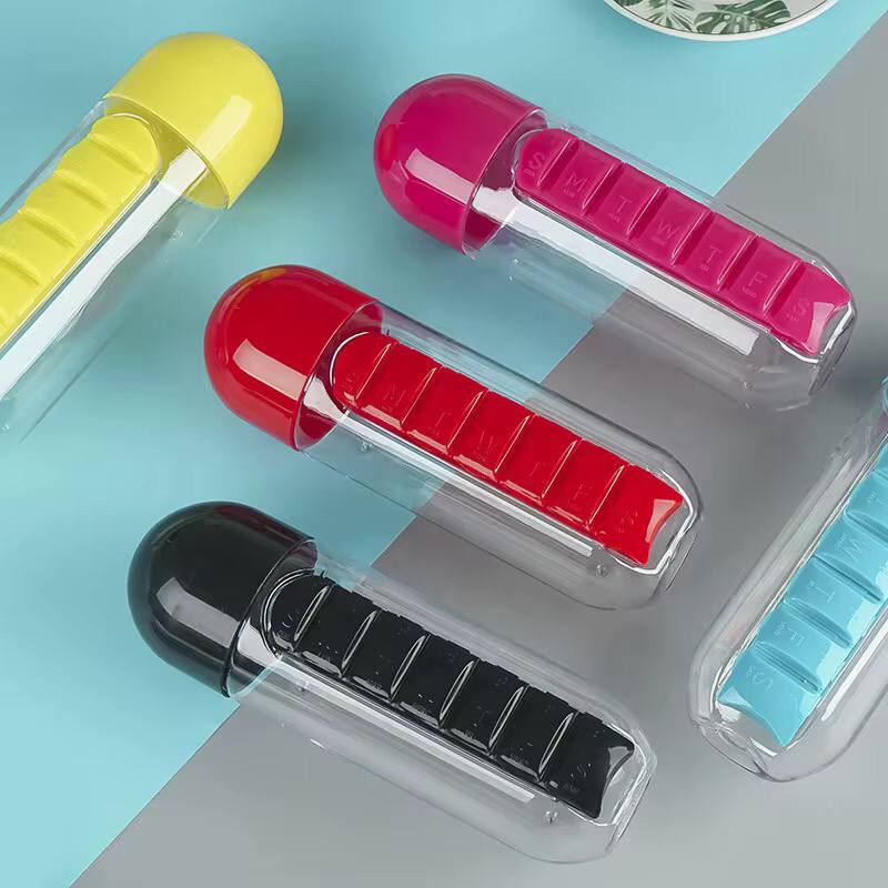 Pill organizer bottle