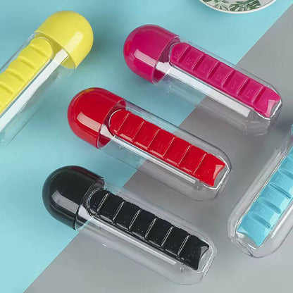 Pill organizer bottle