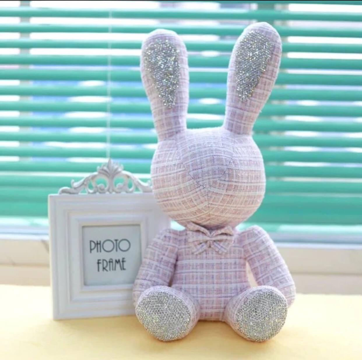 New Luxury Diamond Fragrant Rabbit Plush Pendant