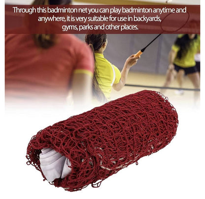 Premium professional badminton net.