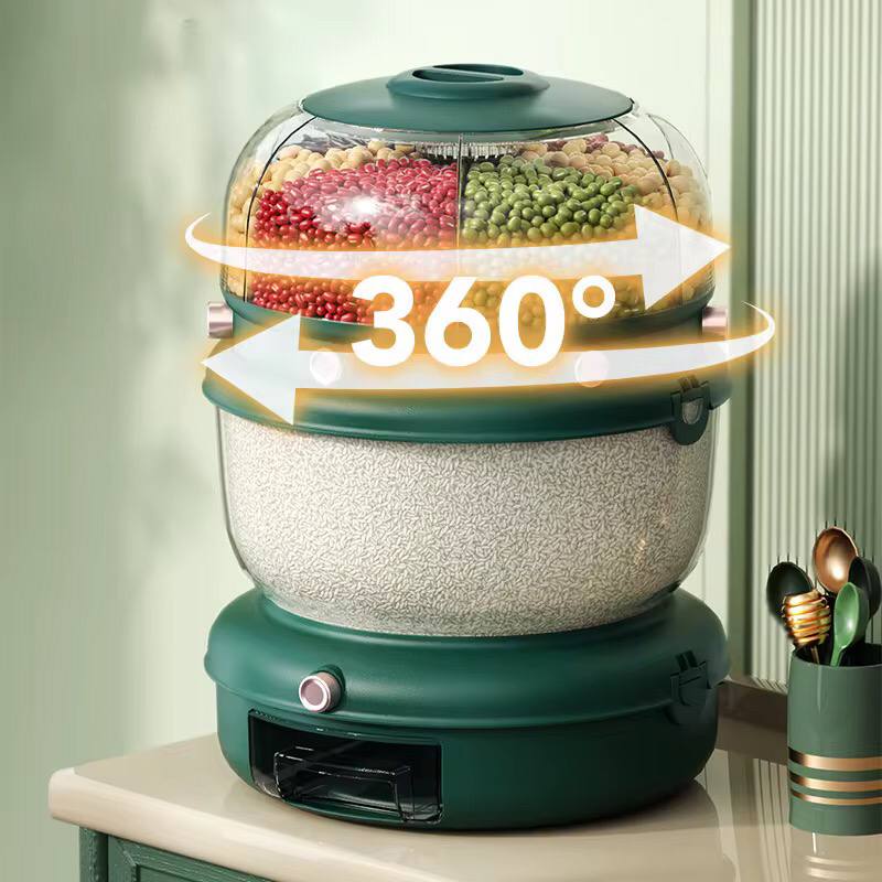 Double Compartment Cereal Dispenser