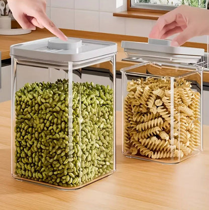 3 pcs Airtight Press-to-Seal Food Storage Container with Lid
