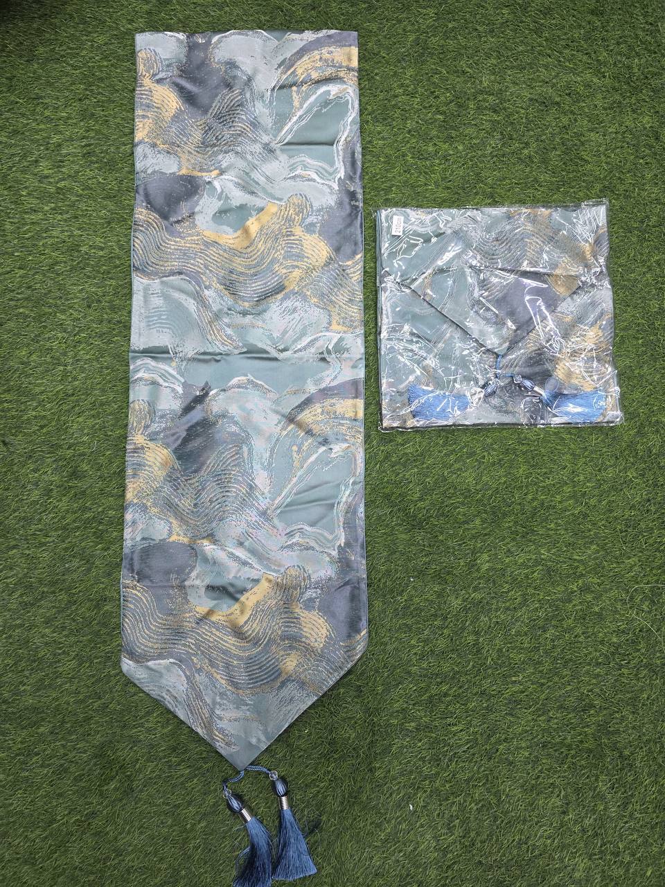 Elegant Abstract style Placemat table Runner set with Picasso Art..