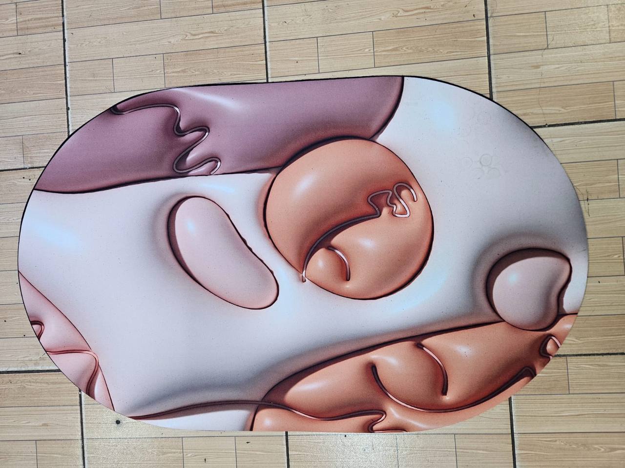 OVAL BATHROOM MATS