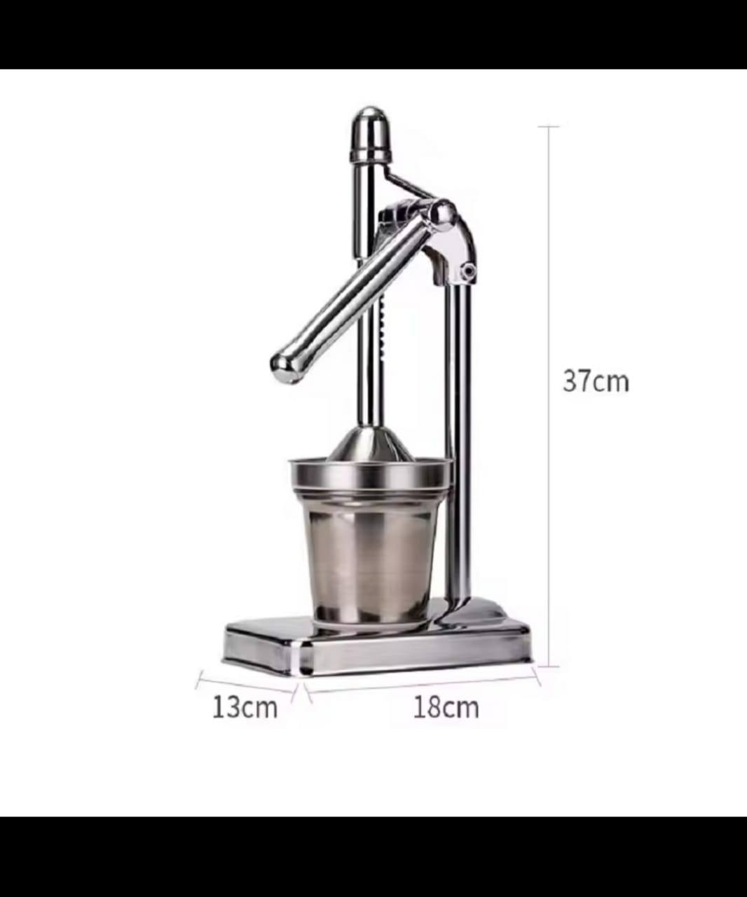 COMMERCIAL STAINLESS STEEL MANUAL HAND PRESS