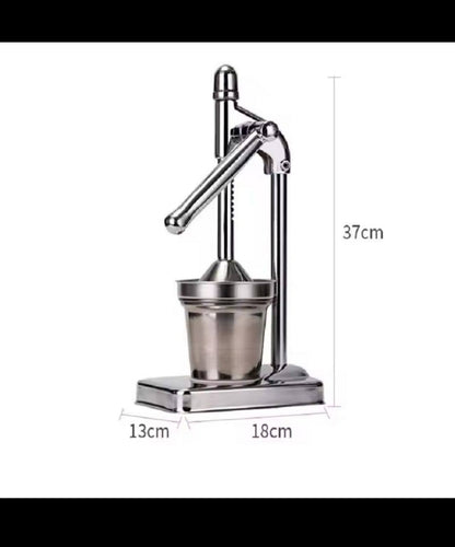COMMERCIAL STAINLESS STEEL MANUAL HAND PRESS