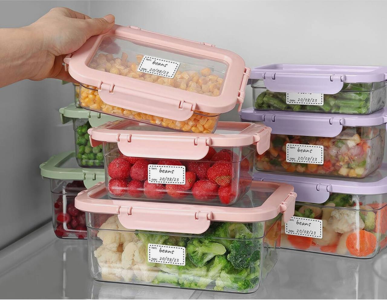 Freezer /Refrigeration Labels