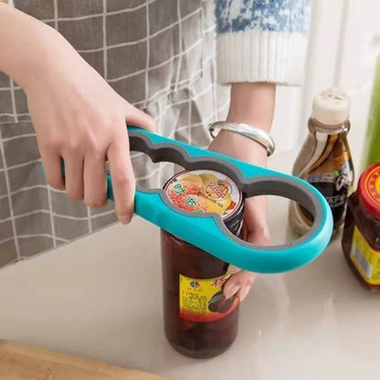 Jar lid open