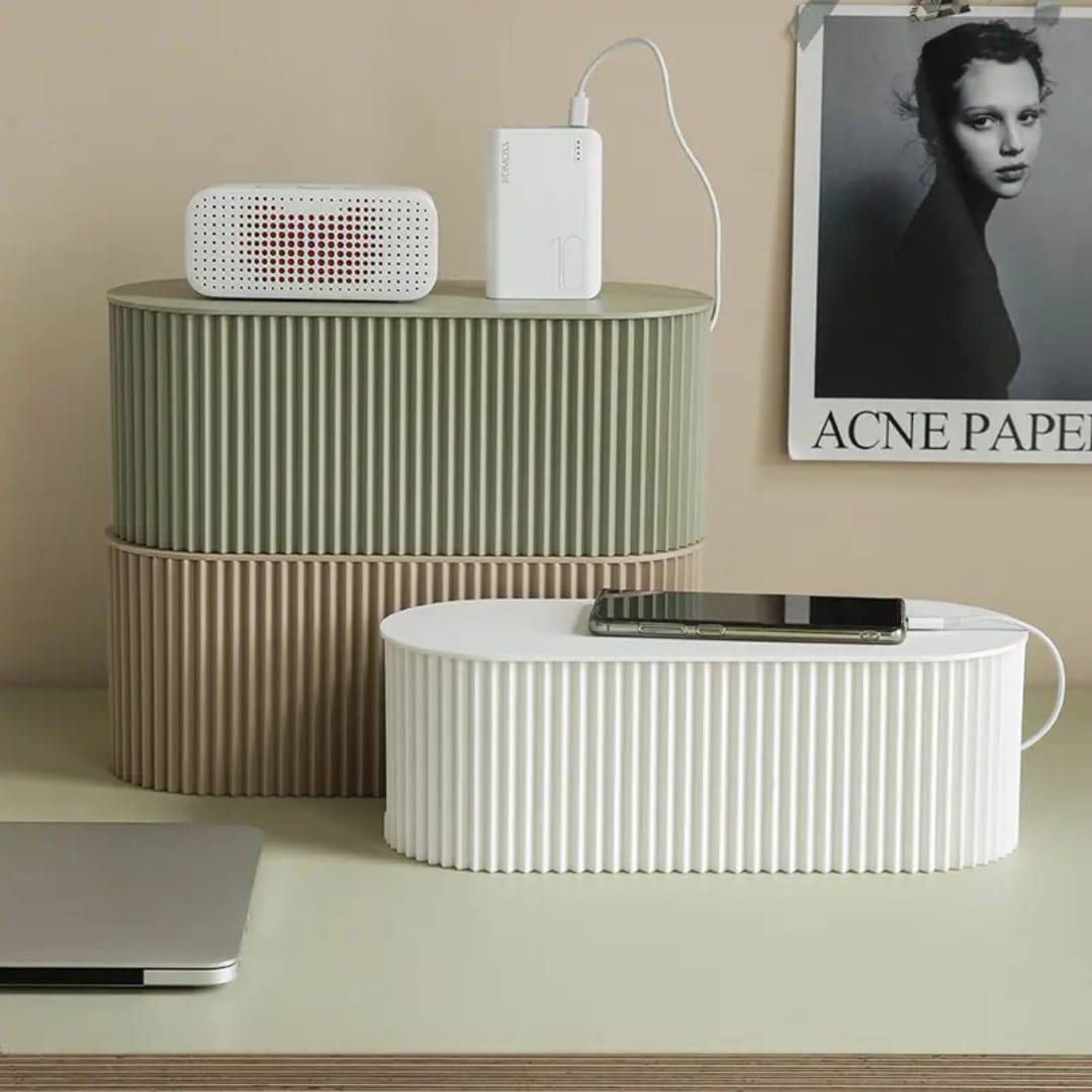 Plug/ Cable Storage Organizer Box