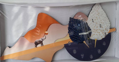 80x40cm Decor wall clock