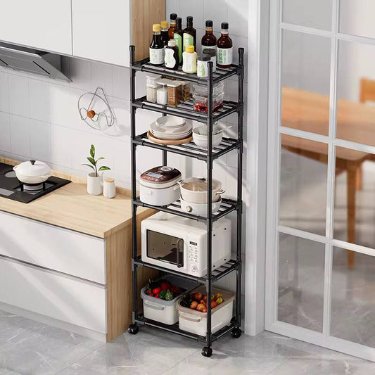 Multipurpose Kitchen Storage Rack with Wheels