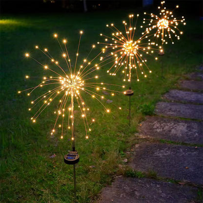Solar Firework Light /  Outdoor Solar Garden Decorative outburst light