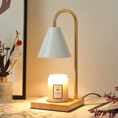 Electric Candle Wamers with wooden base