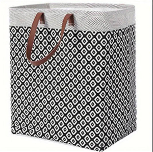 Boho Style Fabric Laundry Basket