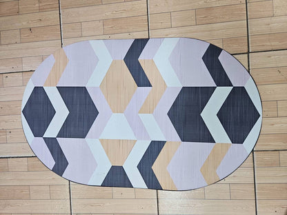 OVAL BATHROOM MATS