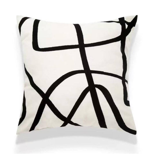 Geometric line  printed throw pillow covers/cases
