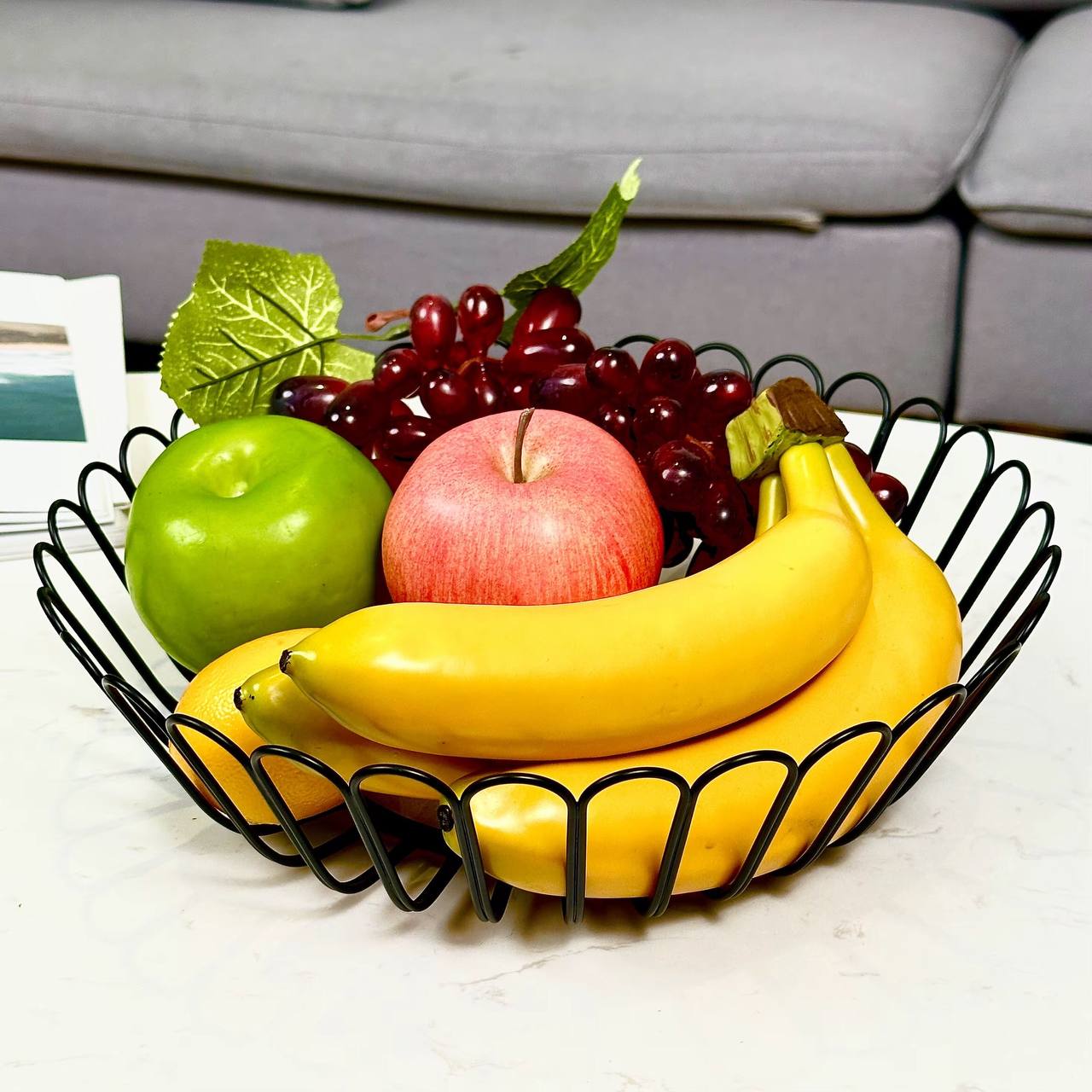Creative Metal Fruit Bowl Basket