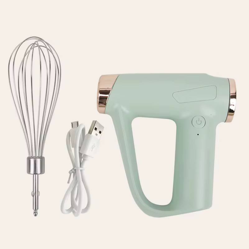 RECHARGEABLE WIRELESS Hand held egg beater whisk