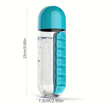 Pill organizer bottle