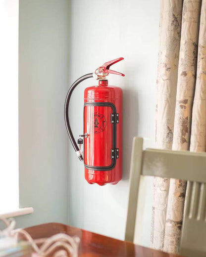 Fire extinguisher mini bar - perfect for storing alcoholic drinks & beverages.