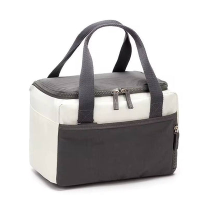 Portable multiple pockets women lunch bag(J)