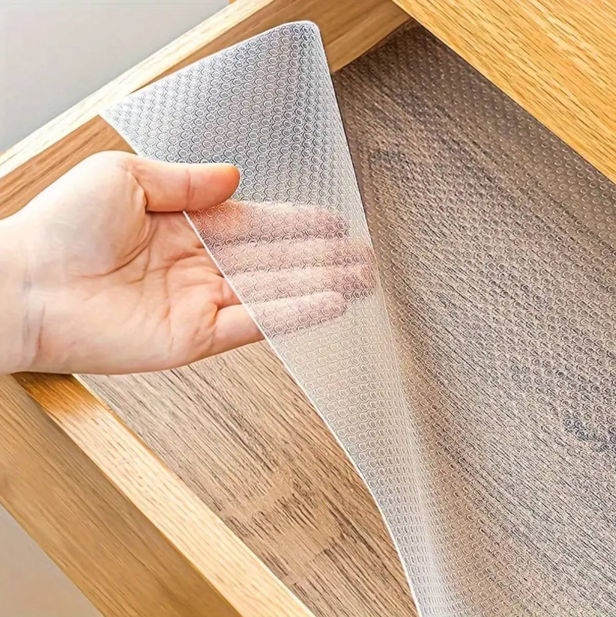 Kitchen clear drawer liners