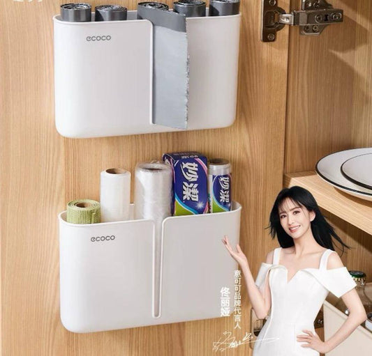 Trash bag dispenser/ organizer