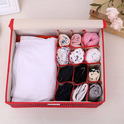 13 Grid Undergarment Organizer
3in1 Undergarments Organizer