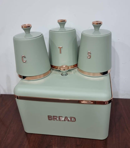 15L bread Bin with 3 canisters