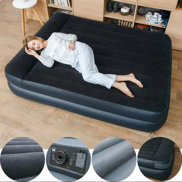 Premium Black Inflatable Mattress