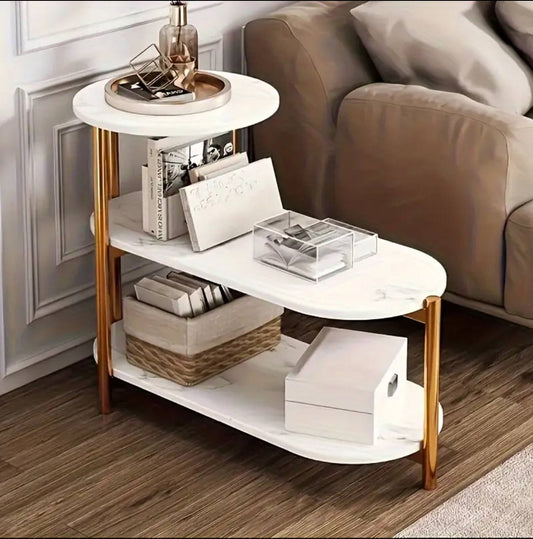 Modern luxury marble coffe side table