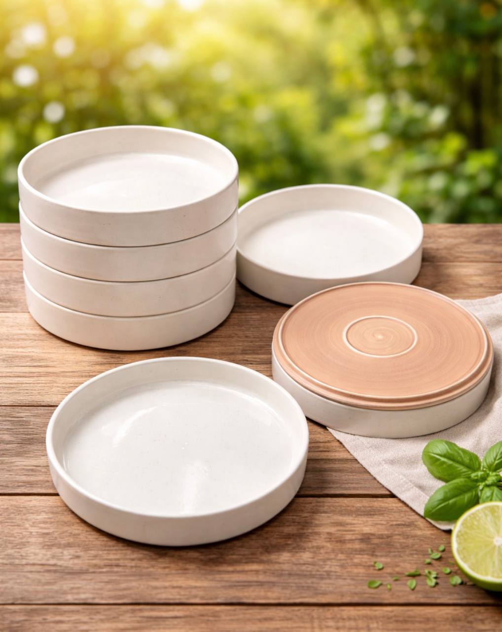 9'inch Nordic Ceramic Pasta Bowls.
