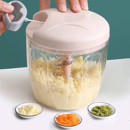 Manual pull  food chopper/cutter
