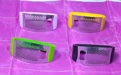 Ring Garlic crusher press .