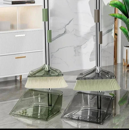 Broom and dustpan