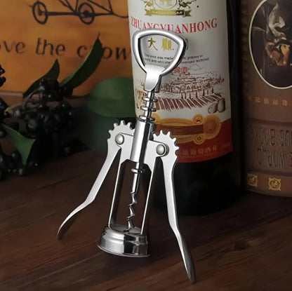 Stainless steel Corkscrew wine opener