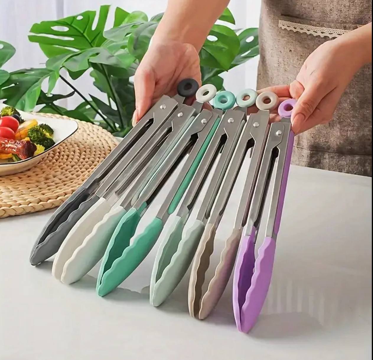 Silicon tongs