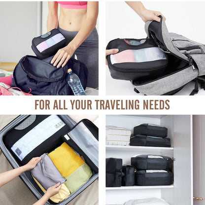 8pcs premium Luggage Travel Organizers