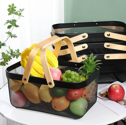 pantry Storage /fruit basket with handles