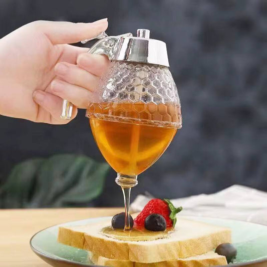 Acrylic  honey dispenser