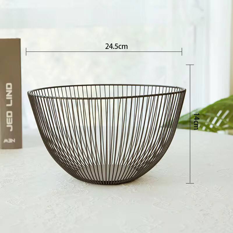 Round Decorative Fruit Basket