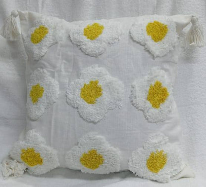 Boho  vintage tufted throw pillow covers