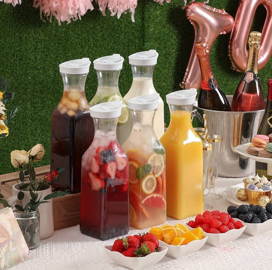 Juice Carafe 1.5 liters with Lids